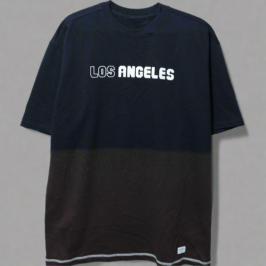 Coming of Age Print Oversized Black T-Shirt